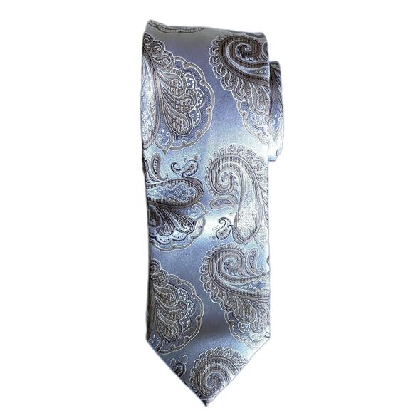 Zianetti Italian Silk Paisley Tie Luxury Designer Neckwear Classic Gift Idea - Picture 4 of 6